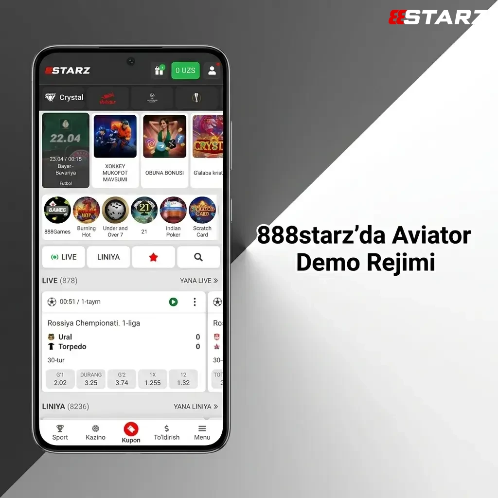 888starz Aviator demo rejimi: virtual pul bilan xavfsiz o'rganish va strategiya sinovlash imkoniyati