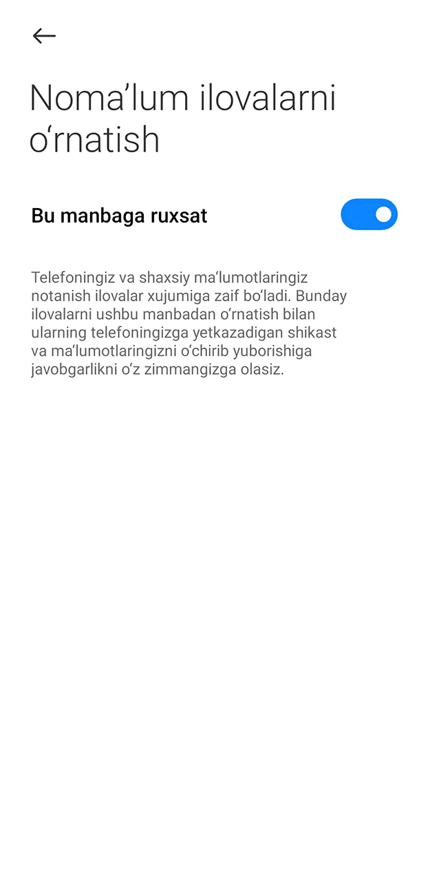 888starz ilovasini o'rnatishdan oldin qurilmangizni sozlang.